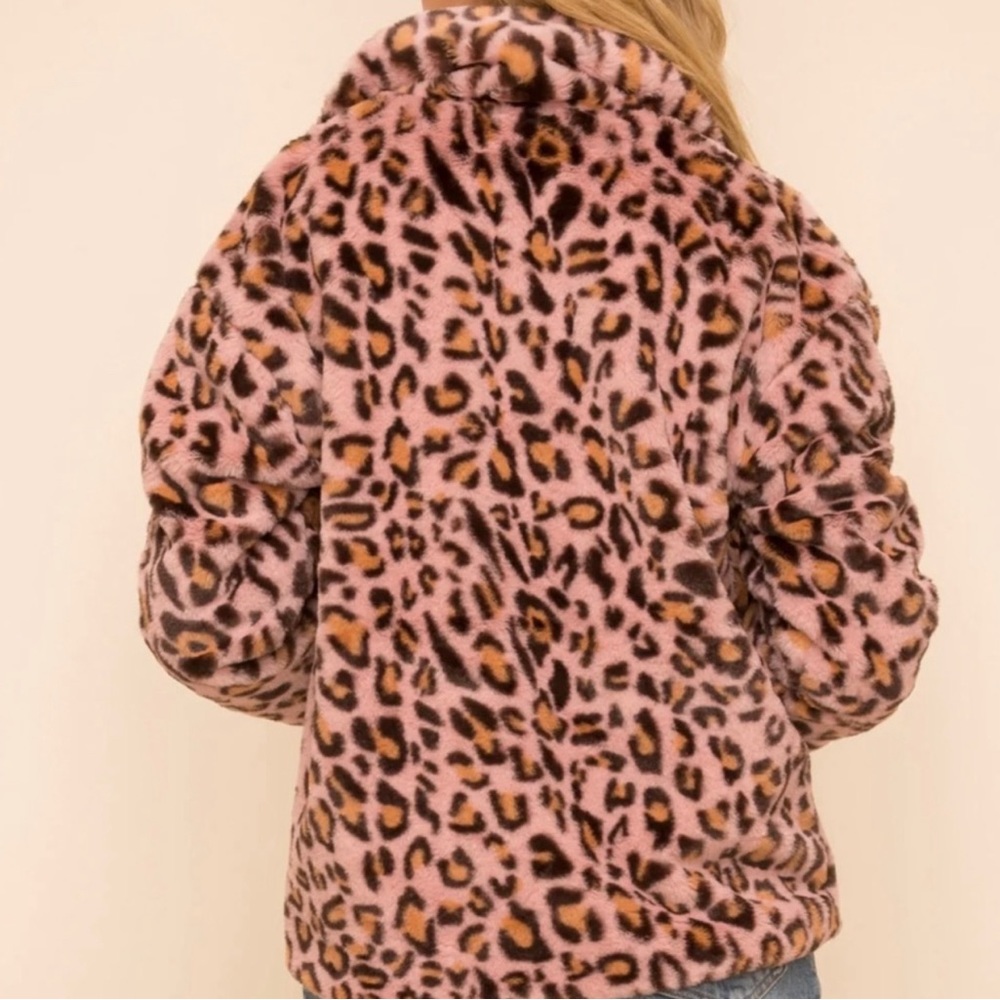 Leopard Fur Jacket - Picture 10 of 12